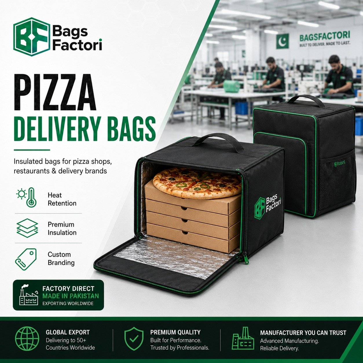 Pizza Delivery Bags