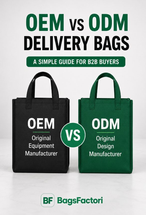 OEM vs ODM Delivery Bags