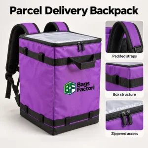 Parcel Delivery Backpack for Courier Companies