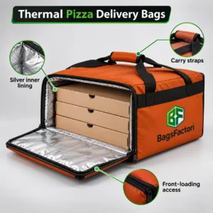Thermal Pizza Delivery Bags for Restaurants