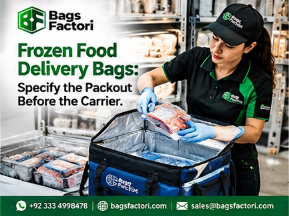 Frozen Food Delivery Bags