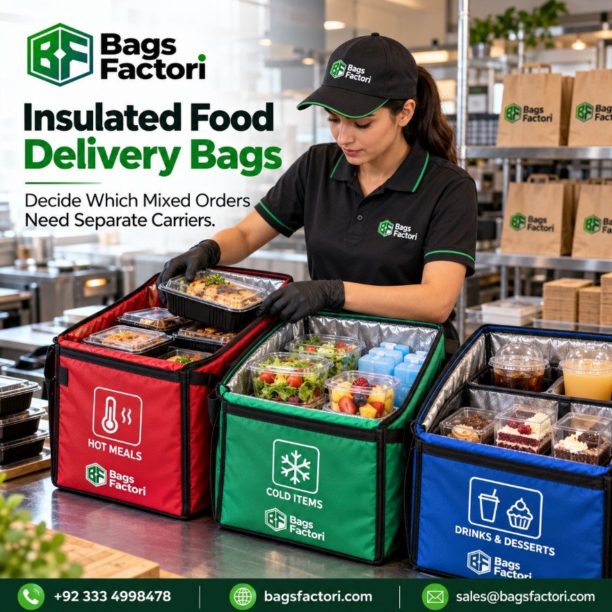 Insulated Food Delivery Bags