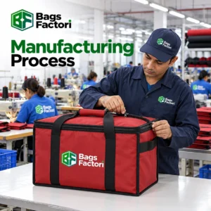 Manufacturing Process for Custom Delivery Bags