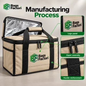 Manufacturing Process for Custom Delivery Bags